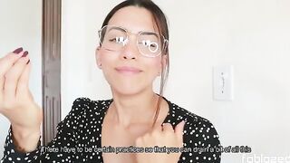 The sexy psychiatrist helps you get rid of all your stress and worries