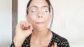 The sexy psychiatrist helps you get rid of all your stress and worries