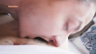 The couple received maximum pleasure from their intimate moment