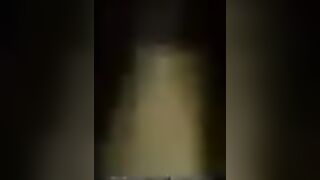 The wife ran in a thong around the apartment with the troops