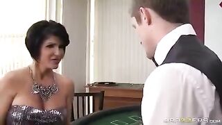 A woman lost a game and her pussy was at stake