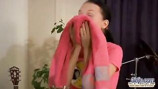 An old man fucks a young girl in her ass hole with intense passion