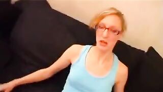 Sex with a thin French woman who is a little older than a teen