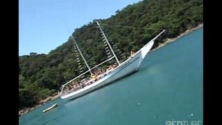 A lot of bitches are ready to get fucked on the yacht