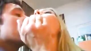 A blonde can get a fat cock in her pussy from wealthy men