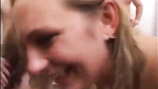 Super-chic high school student gets fucked by a group of guys