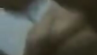 A fat woman dances naked in front of her husband