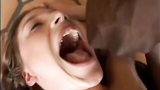 A girl accepts the sperm of all her lovers in her pussy