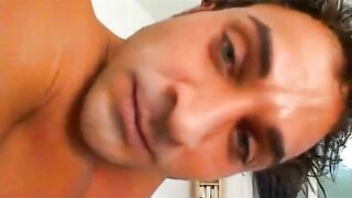 A man fucks two Italian girls in a steamy threesome scene