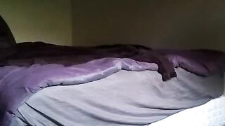 Ex-girlfriend did not know about the camera and had sex