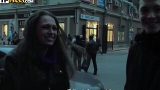 A pick-up guy gets laid with two Russian girls in a steamy threesome