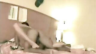 A girl spreads her legs to get a great homemade sex