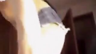 Hot Russian camwhore shows off her huge natural boobs