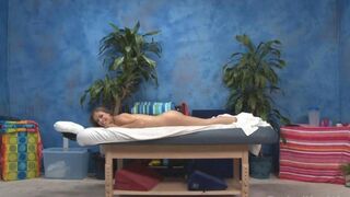 Relaxing massage for a cute girl, which turns into something more