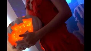 Students fucked at a wild Halloween party, their wildest dreams came true