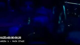 A girl is having fun and fucking with her boyfriend in the club