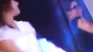 Girl lost her panties in the night club and had to fuck
