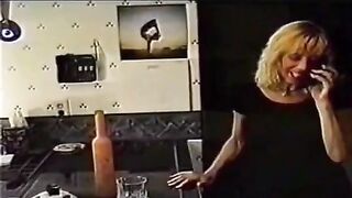 A Negro man fucked his wife wearing stockings and she came