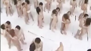 The largest gangbang in history is happening right now! Do not miss it!