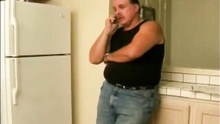 The old woman was fucked by a young boy and she liked it