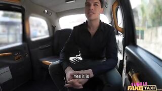 A girl is a taxi driver in an alternate universe, engaging in intimate encounters with her passengers