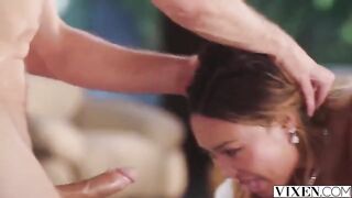 Asian beauty Fifi Fox got a lot of pleasure from her first customer