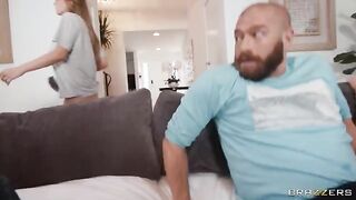 A man fucked his girlfriend in front of her husband