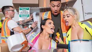 Working Girls 3: sexy secretaries organize a group sex party