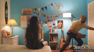 A girl broke the rule and had sex with her teacher