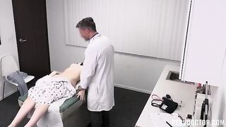 The doctor checked a man’s body and ended up having sex with the redhead