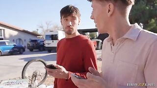 Day of Debauchery: Part 2 - glasses, blowjob and group action