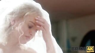 The code for cancelling the wedding was entered incorrectly by a blonde