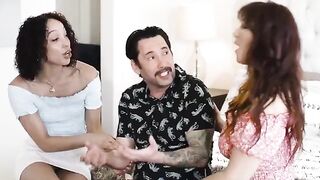 A rich man is having sex with a lonely housewife