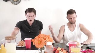 A summer barbecue with my swap family gets hot
