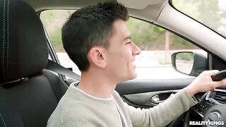 I picked up a girl and she handled my balls