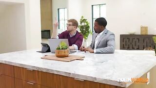 Bella Rolland, the busty brunette, cheats on her hubby with BBC in steamy anal action
