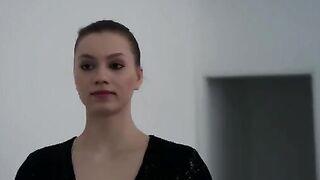 Babe fucked in her ass at the dance studio