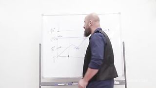 Our ass is once again covered with cum. It's a mess!