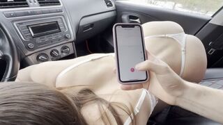 Great phone stand for hands-free sex with step sis