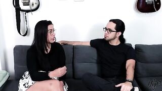 A fat Latina girl makes her first porn video with William Vega