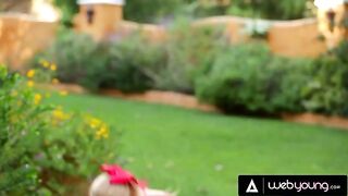 Ariana Marie cheats on her BF in a steamy group session