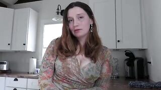 Pervert guy fucks his stepmom on her birthday in POV style