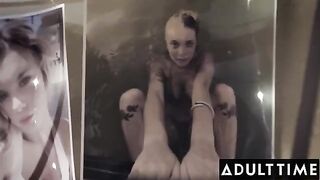 Gabbie Carter shares her big boobs with horny hubby