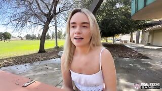 The girl is ready to do everything to satisfy him