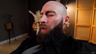 A blowjob should be done gently, without forcing the dick in the throat