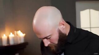 A blowjob should be done gently, without forcing the dick in the throat