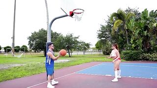 Good sex is also a sport! - Redhead beauty in shorts