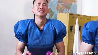 A nymphomaniac could not act otherwise, especially in a steamy trio scene