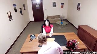 There are no principles for such whores, who fucked on the table