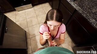 I will never leave your dick alone - amazing blowjob video